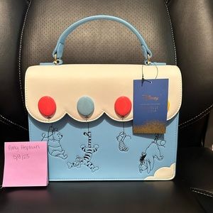 Danielle Nicole Pooh and Friends Balloons Satchel Bag
